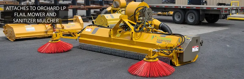 Vrisimo Berm Brush | Model Br-42 | Brush Diameter 42" | 40–60 Hp | For Tractors 1