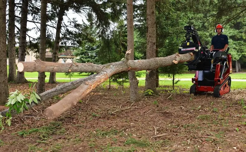 Wallenstein Log Grapple | Models Lxg-210S & Lxg-210Sb | Width 44" | Grapple Opening 3" - 40" | For Mini Skid Steers 1