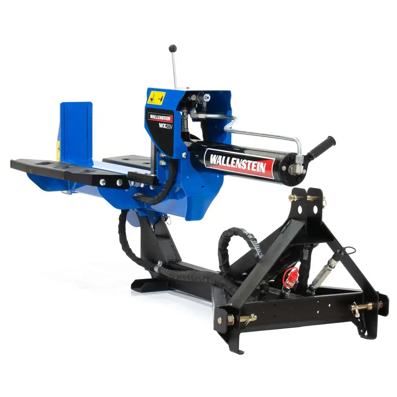 Wallenstein Log Splitter | Model Wx20v | Split Width 24" | 20 Ton Split Force | 35Hp+ | For Tractors 1