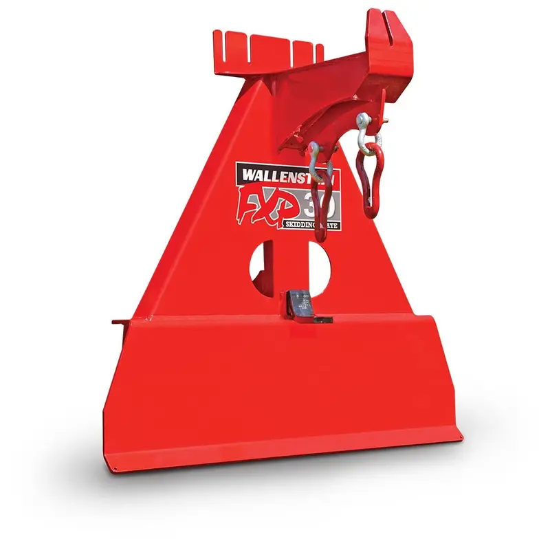 Wallenstein Skidding Winches & Plates | Model Fxp20 & Fxp30 | Width 12" & 25" | 40-80 Hp | For Tractors 3