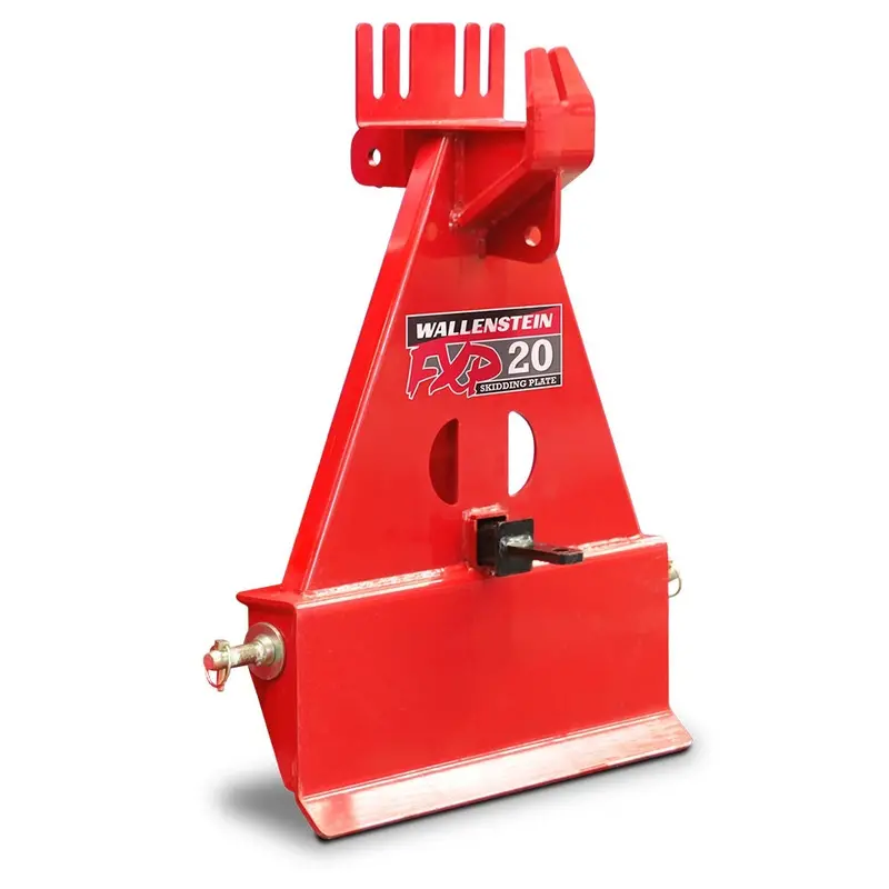 Wallenstein Skidding Winches & Plates | Model Fxp20 & Fxp30 | Width 12" & 25" | 40-80 Hp | For Tractors 4
