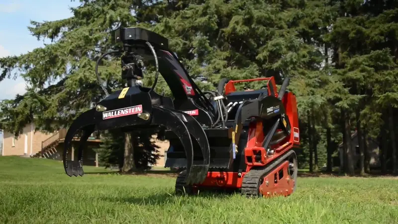 Wallenstein Ssl Log Grapple | Lxg Series | Grapple Opening 48" - 72" | 5-10 Gpm | For Skid Steers 1