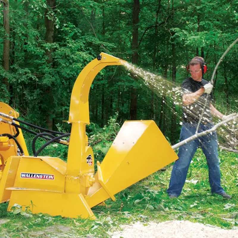 Wallenstein Wood Chipper | Model Bxh-42 | Width 57" | 25 Gpm | For Skid Steers 1