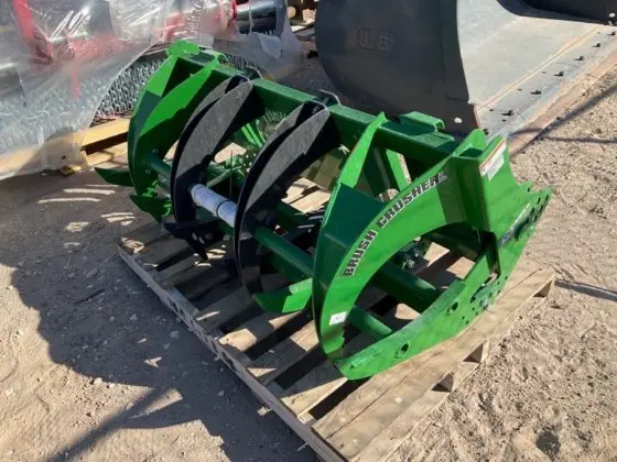 Westendorf Brush Crusher 4255 | Hydraulic-Free Grapple | V-Tooth Grip | 238 Lbs | Jdqa 500 Series | 35–75 Hp | For Tractors 1