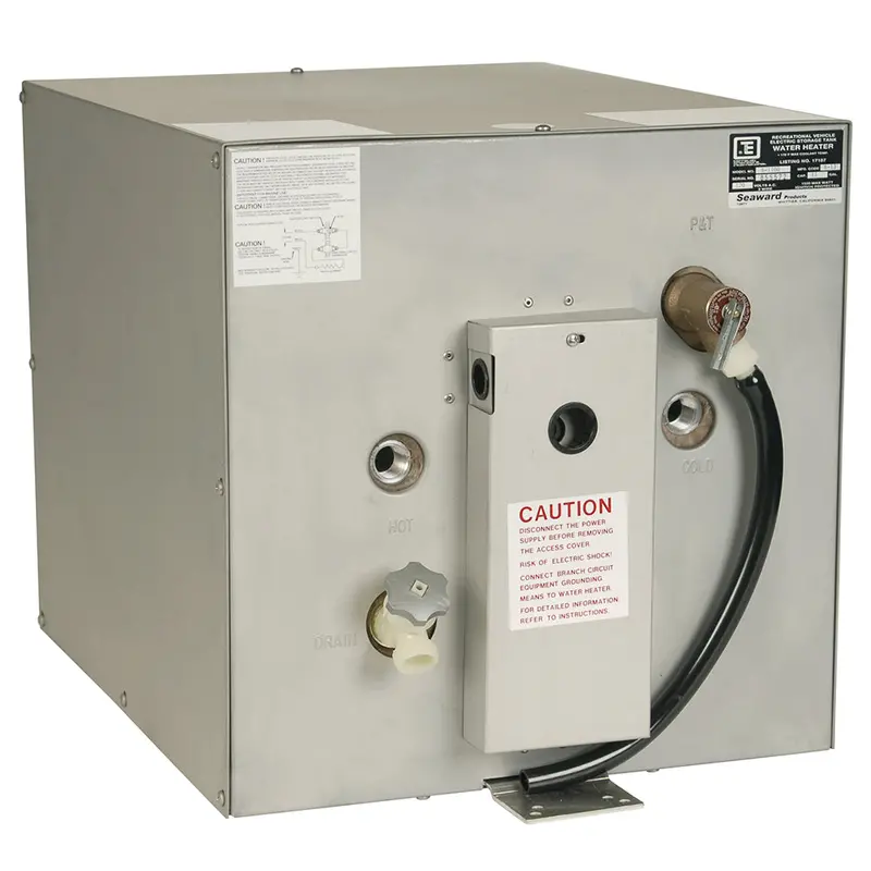 Whale Seaward 11 Gallon Hot Water Heater W/Rear Heat Exchanger - Galvanized Steel - 240V - 1500W [S1150] 1