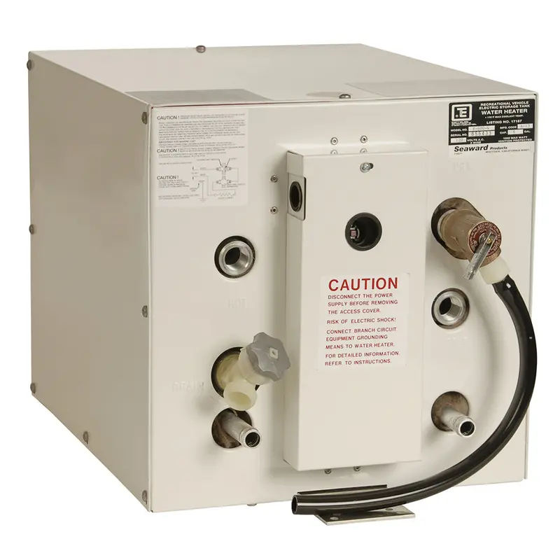 Whale Seaward 6 Gallon Hot Water Heater W/Front Heat Exchanger - White Epoxy - 240V - 1500W [F650w] 1