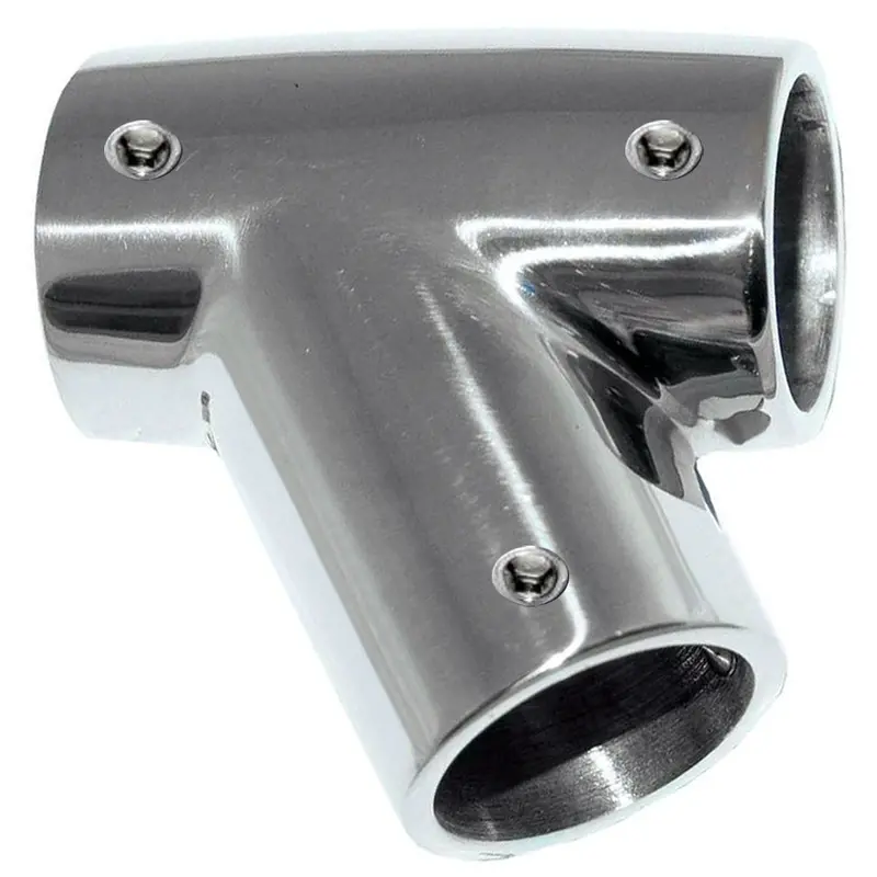 Whitecap 1" O.D. 60 Degree Ss Tee - Right [6145C] 1