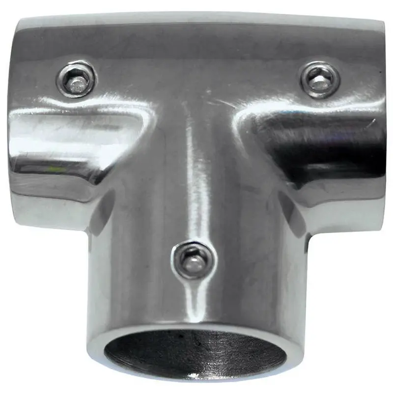 Whitecap 1" O.D. 90 Degree Ss Tee Rail Fitting [6143C] 1