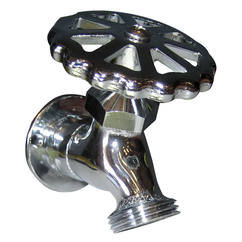 Whitecap C.P. Brass Sillcock 1-5/8" Base 3-3/16 Depth [P-2452C] 1