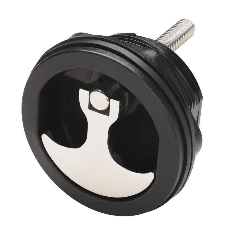Whitecap Compression Handle - Nylon Black/Ss - Non-Locking [6230Bc] 1