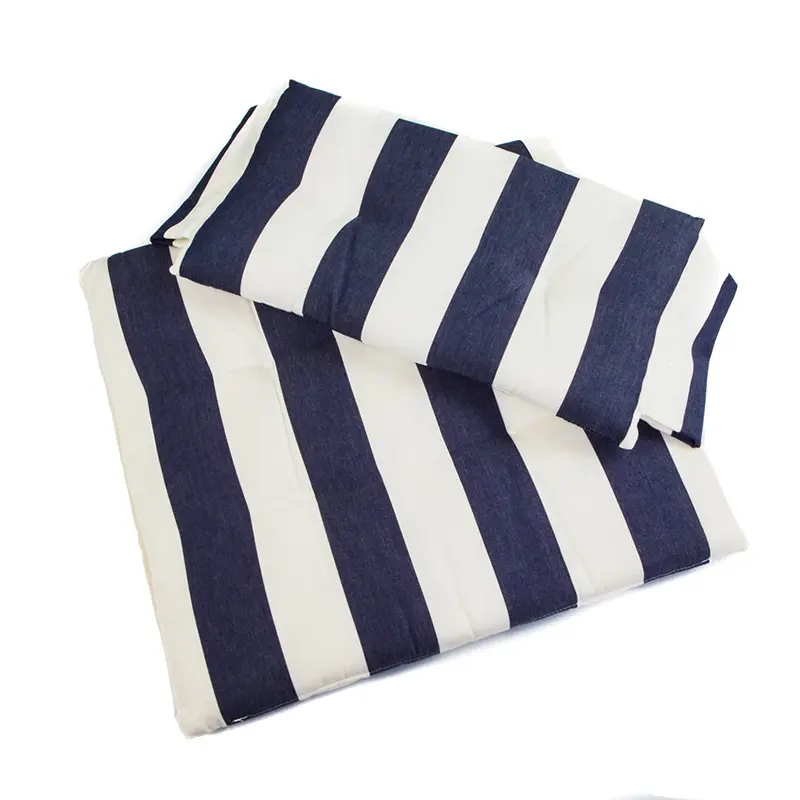 Whitecap Directors Chair Ii Replacement Seat Cushion Set - Navy  White Stripes [87240] 1
