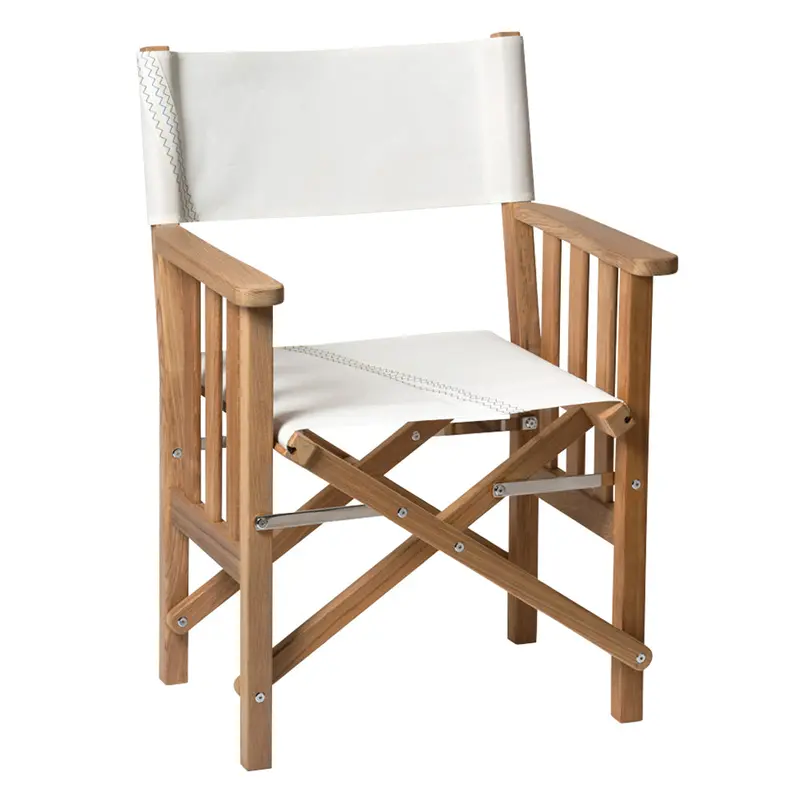 Whitecap Directors Chair Ii W/Sail Cloth Seating - Teak [61054] 1