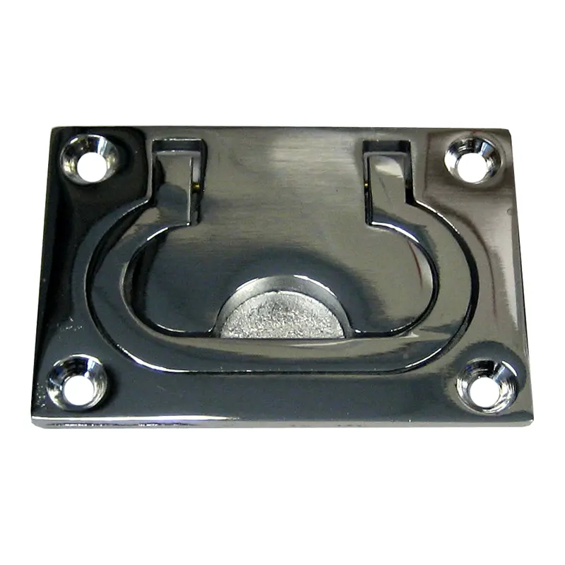 Whitecap Flush Pull Ring - Cp/Brass - 3" X 2" [S-3364C] 1