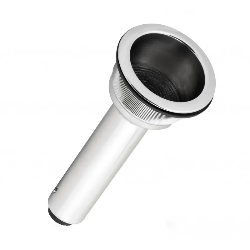 Whitecap Rod/Cup Holder - 304 Stainless Steel - 0 [S-0627C] 1
