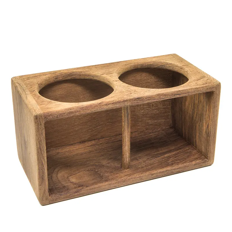 Whitecap Teak 2-Drink Rack [62610] 1