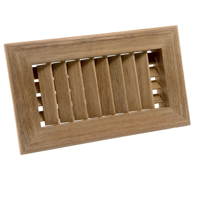 Whitecap Teak Air Conditioning Vent - 9-3/4" X 5-3/4" X 1-1/2" [60629] 1