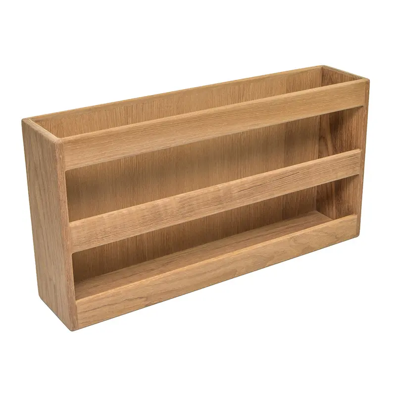 Whitecap Teak Double-Wide Magazine Rack [62508] 1