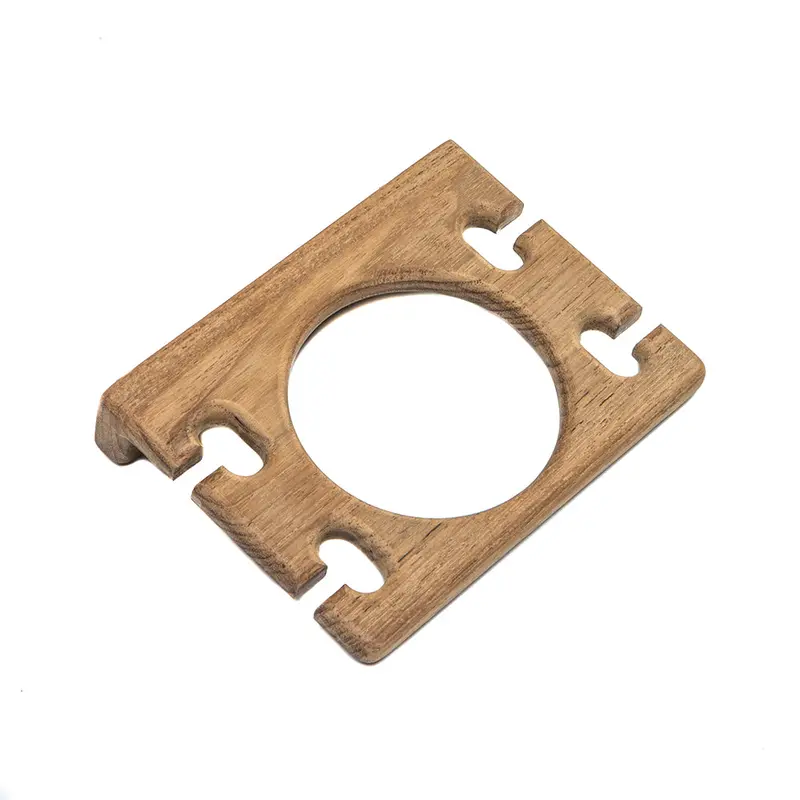 Whitecap Teak Glass & Toothbrush Holder [62312] 1