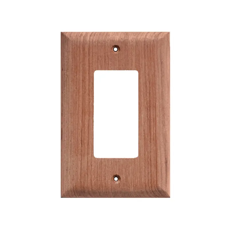 Whitecap Teak Ground Fault Outlet Cover/Receptacle Plate [60171] 1