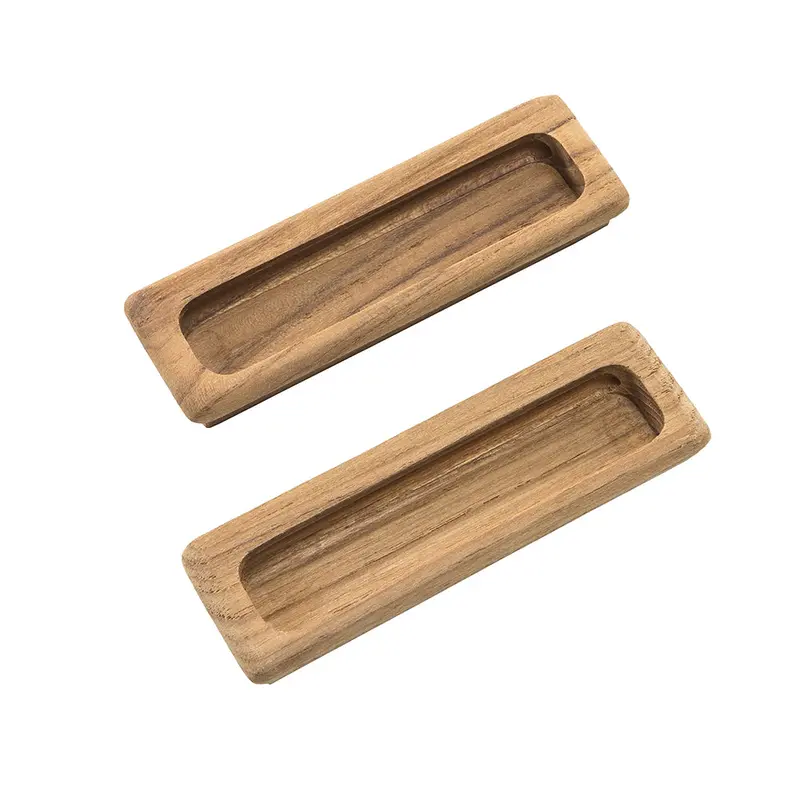 Whitecap Teak Large Rectangular Drawer Pull - 4-1/2"L - 2 Pack [60142-A] 1