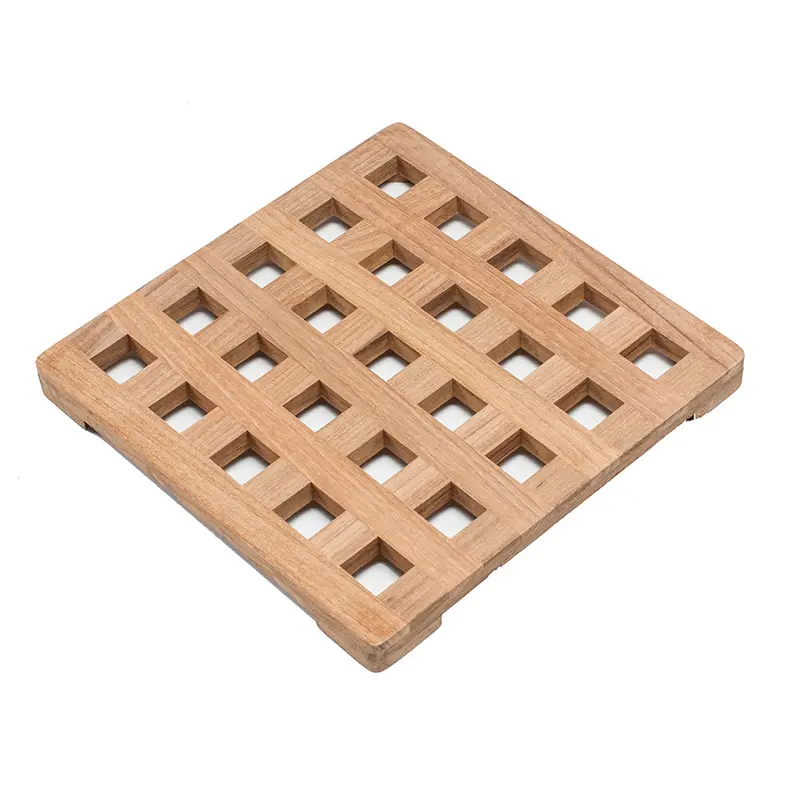 Whitecap Teak Large Square Trivet - 8" [62421] 1