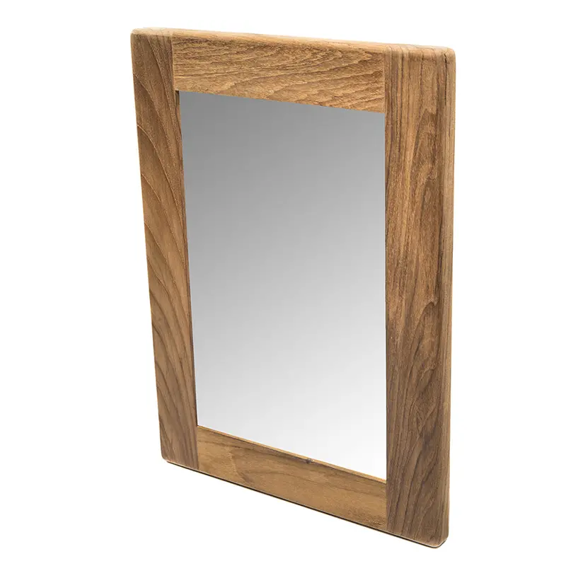 Whitecap Teak Rectangular Mirror [62544] 1