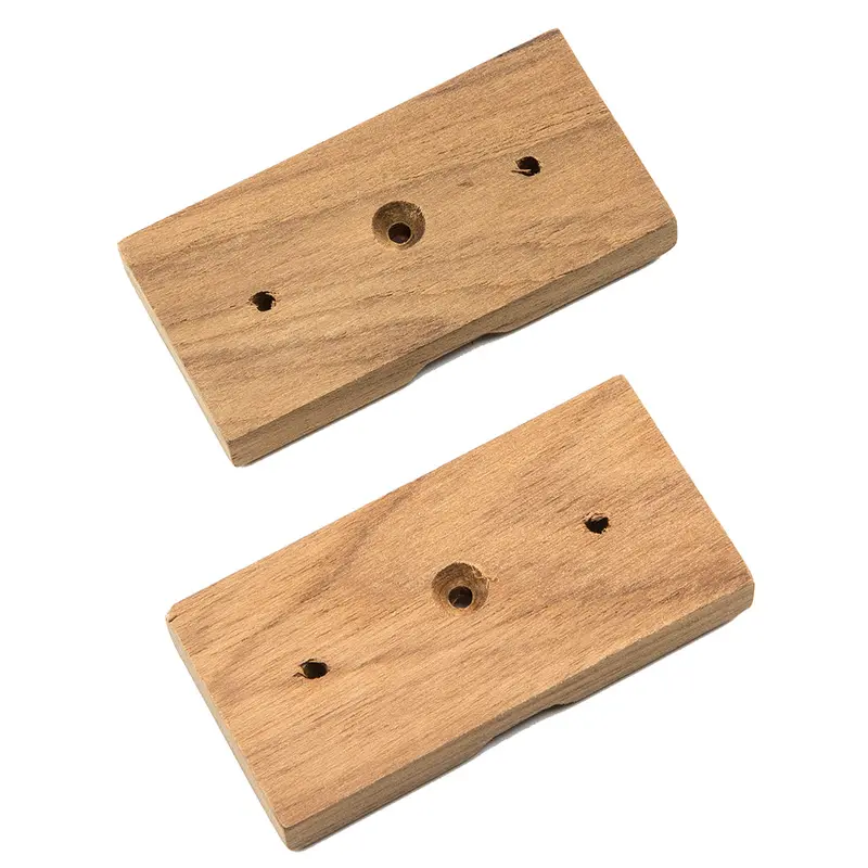 Whitecap Teak Rod Storage Rack Mounting Brackets - Pair [60609] 1