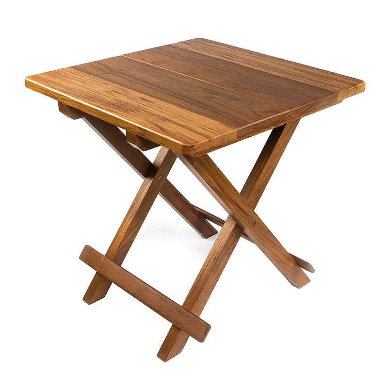 Whitecap Teak Solid Top Fold Away Table [60031] 1