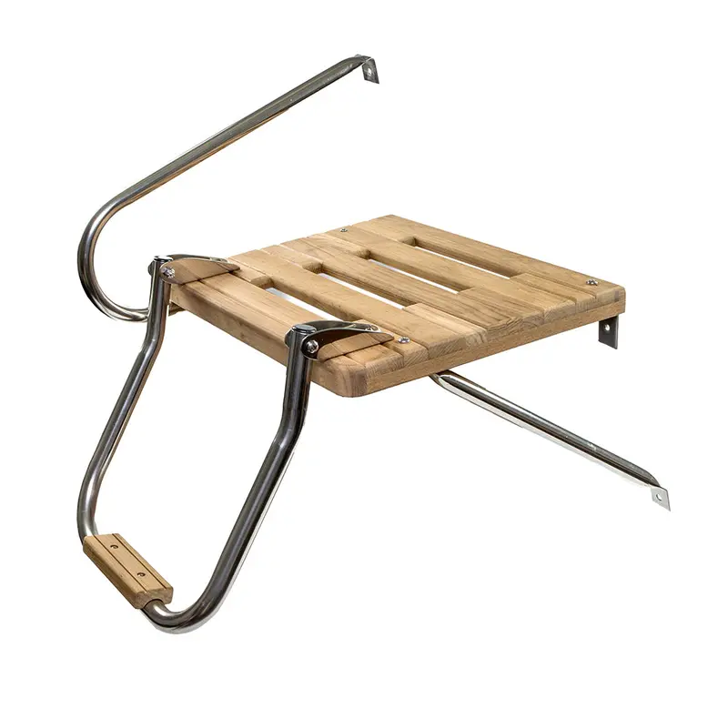 Whitecap Teak Swim Platform W/Ladder F/Outboard Motors [60902] 1