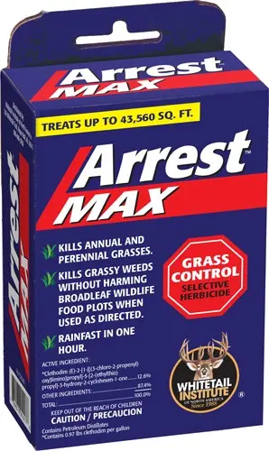 Whitetail Institute Herbicide - Arrest Max Grass 1Pt 1Acre 1