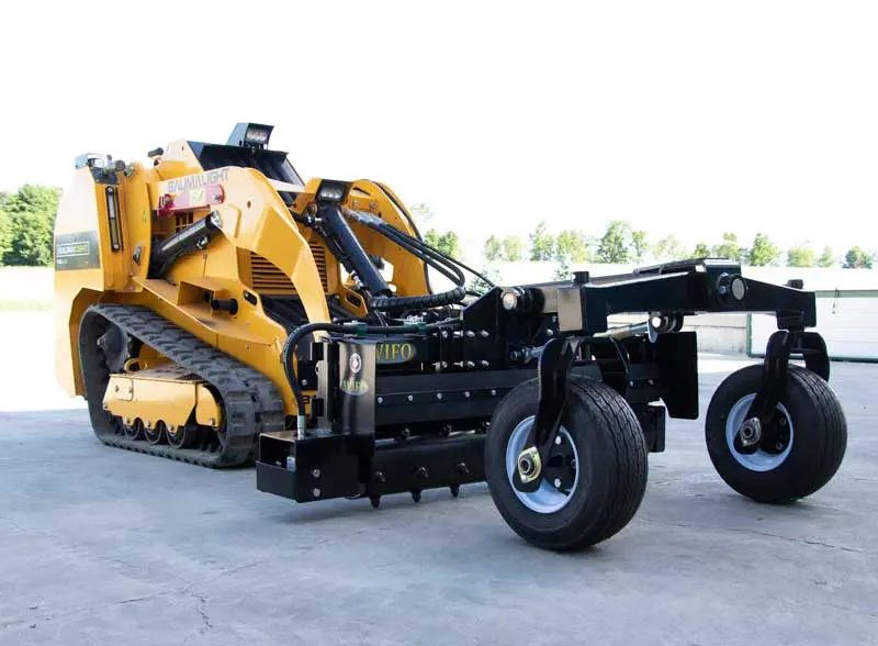 Wifo Equipment Harley Rake Power Rake | Model Ra Series | Working Width  60"-84" | For Skid Steer 1