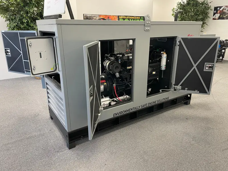 Wildcat Diesel Roughneck Generator | Over-Engineered Power 30 - 100 Kw | Open & Close Enclosure | Fixed Speed (1,800 Rpm) Koel Engine 1