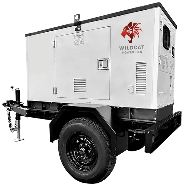 Wildcat Patriot Mobile Generator | Power Options 15 Kw To 150 Kw | Single Or Three Phase | Trailer-Mounted With Tank 1