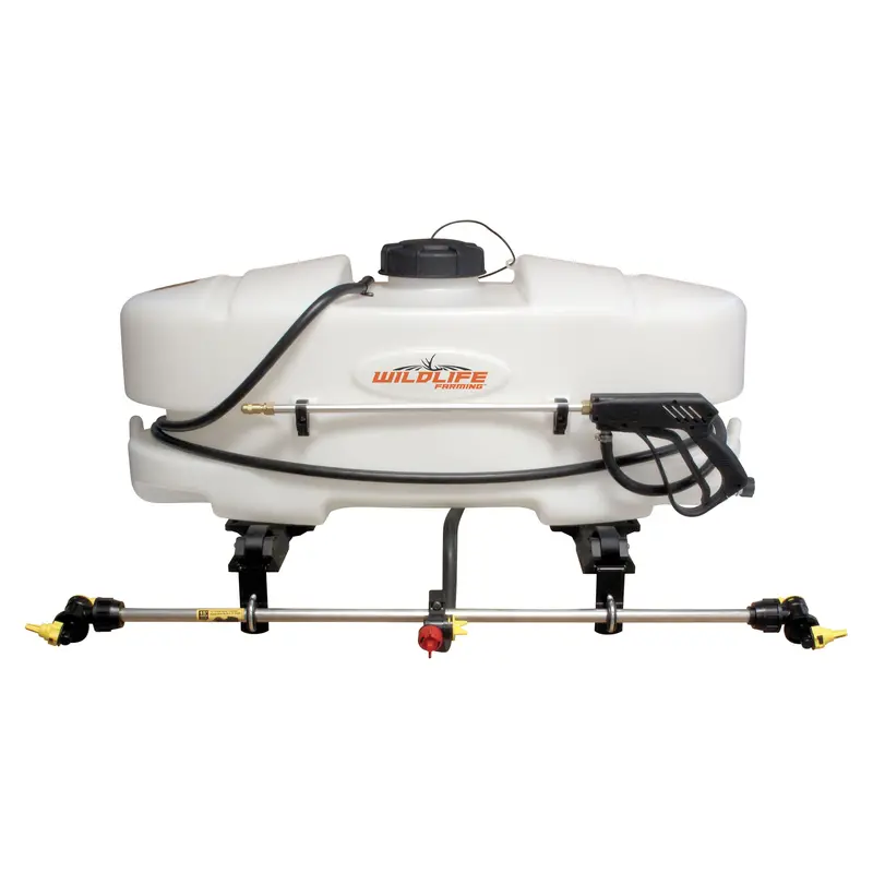 Wildlife Farming Atv/Utv Sprayer W/ Broadcast/Nozzle Boom | 25, 45 & 65 Gallon | Boom Coverage 7.5′–36′ | 2.5–4.5 Gpm Pumps | 15–65 Hp | For Tractor 1