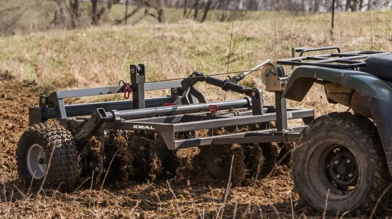 Wildlife Farming Utv Disc Soil Prep | 5′ Working Width | Disc Harrow, Flip Disc & Combo Cultipacker | 18–45 Hp | For Atvs, Utvs & Small Tractors 1