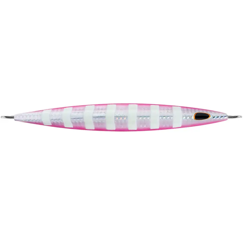 Williamson Kensaki 280 Jig - 7.25" - 9-7/8Oz - Silver Pink Zebra [Ksj280spz] 1