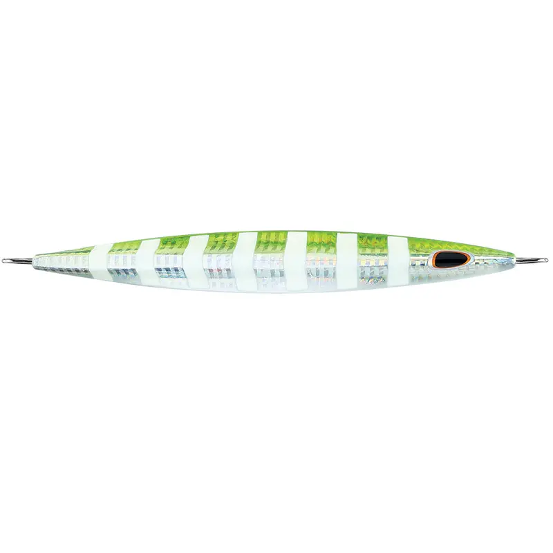 Williamson Kensaki 280 Jig - 7.25" - 9-7/8Oz - Uv Green Sardine Zebra [Ksj280uvgsz] 1