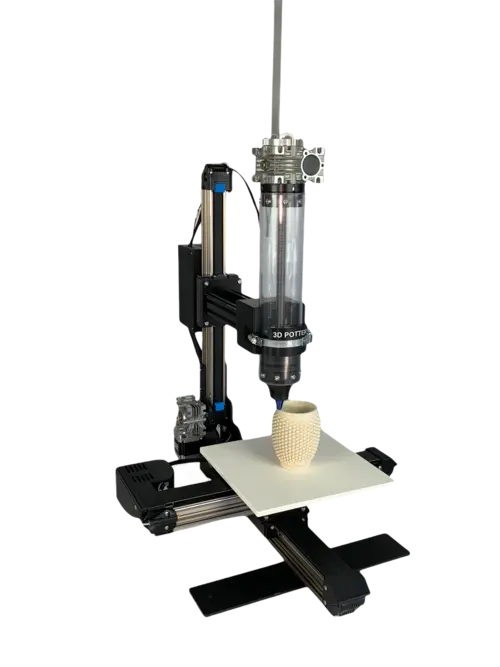Wolfpack 3Dcp | Clay 3D Printer | Direct Clay Extrusion | 10" X 10" X 12" Build Volume | 130 Mm/S Max Speed | 110-220 Vac | Wifi-Enabled | For Ceramic Stl Files 1