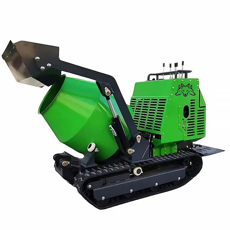 Wolfpack 3Dcp | Crawling Barrel Mixer | 300L Drum | 13.5 Hp Hydraulic Drive | 300 Dm³ Tank Capacity | Small-Scale Concrete Mixing 1