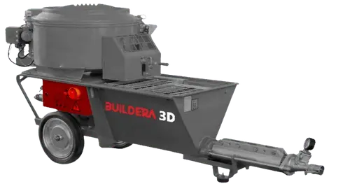 Wolfpack 3Dcp | Worm Ipump | 7–40 L/Min Flow | 5.5 Kw Motor | 680Mm Width | 5.5Kw Variable Flow | For Mortar & Concrete Printing 1