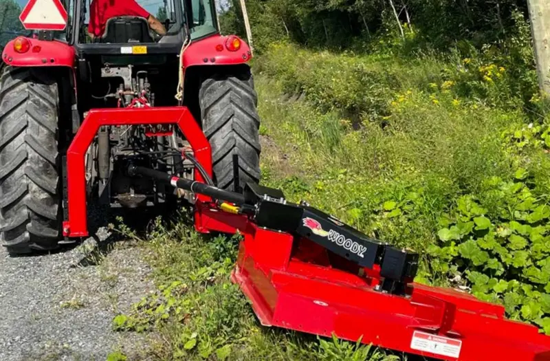 Woody Equipment Brush Cutter Flex Series | Size 4', 5' & 6' | 40 Hp To 80 Hp | For Tractor 1