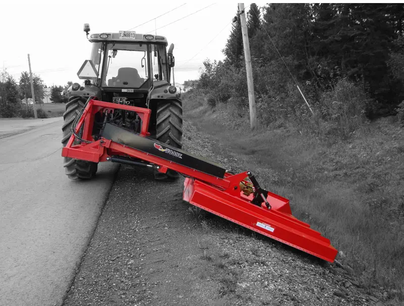 Woody Equipment Brush Cutter Lateral Telescopic Series | 3 Point Hitch | 60 Hp To 80 Hp | For Tractors 1