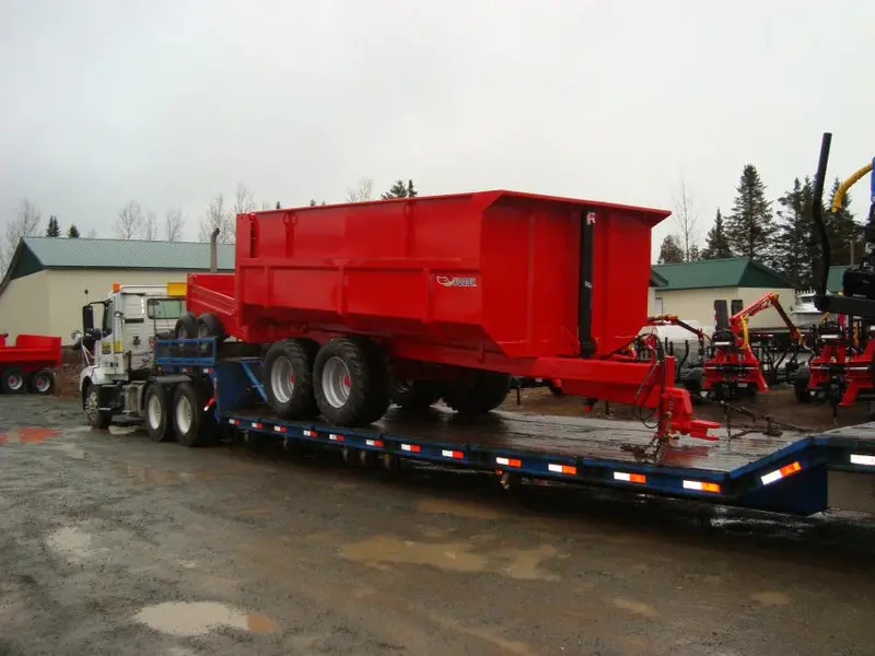 Woody Equipment Standard Tilting Dump Trailer Model 408, 410, 510 & 612 | Pull Type | Horsepower 25-70 Hp | For Tractors 1