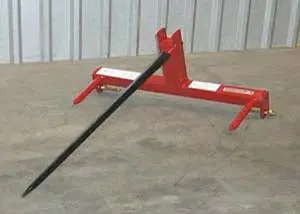 Worksaver | 3-Point Bale Spear | Model 830235 To 834100 | Lift Capacity 1,800–6,000 Lbs | Horsepower 50 To 70 Hp | For Tractors 1