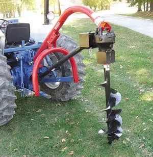 Worksaver | 3-Point Pto Post Hole Digger | Model 300 To 925 Series | Auger Size Up To 30" | Horsepower 18 To 70 Hp | For Tractors 3