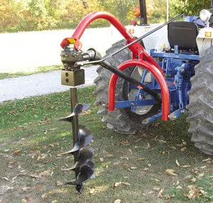 Worksaver | 3-Point Pto Post Hole Digger | Model 300 To 925 Series | Auger Size Up To 30" | Horsepower 18 To 70 Hp | For Tractors 3