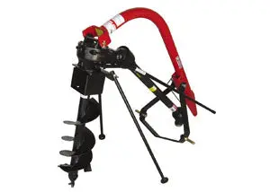 Worksaver | 3-Point Pto Post Hole Digger | Model 300 To 925 Series | Auger Size Up To 30" | Horsepower 18 To 70 Hp | For Tractors 4