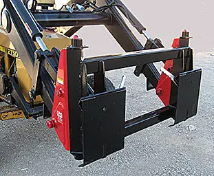 Worksaver | Adapter Bracket | Model Westendorf Ta-20 (835240) | Loader Arm Spacing 39" | Horsepower 50 To 100 | For Tractors 1