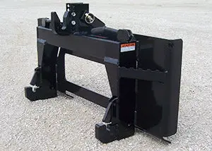 Worksaver | Adapter Bracket To 3-Point Quick Hitch | Model 835095 & 835100 | No Hydraulic Flow Required | For Skid Steers 1