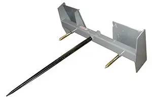 Worksaver | Bale Spear | Model 831060 To 831090 | Spear Length 26" To 42" | Lift Capacity 3,000 To 4,000 Lbs | For Skid Steers 1